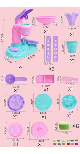 K A Molde For Hacer Helados De Plastilina For Niños,