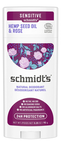 Schmidt's Desodorante Natural Libre De Aluminio Para Mujeres