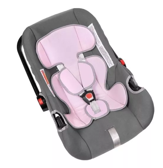 Bebê Conforto Até 13kg Grafite E Rosa Styll Baby