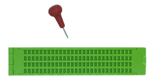 Renglones 28 Caracteres Pizarras Para Braille Con Punzon