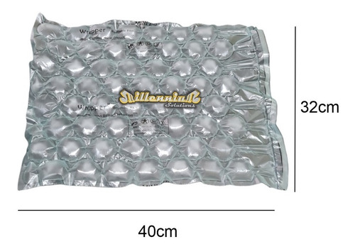 Imagem 2 de 2 de Bobina Para Almofada De Ar Tipo Colmeia - Manta 40x32 - 280m