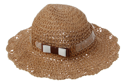 Sombrero De Paja Brim Baby Para Niños, Verano, Playa Y Niñas