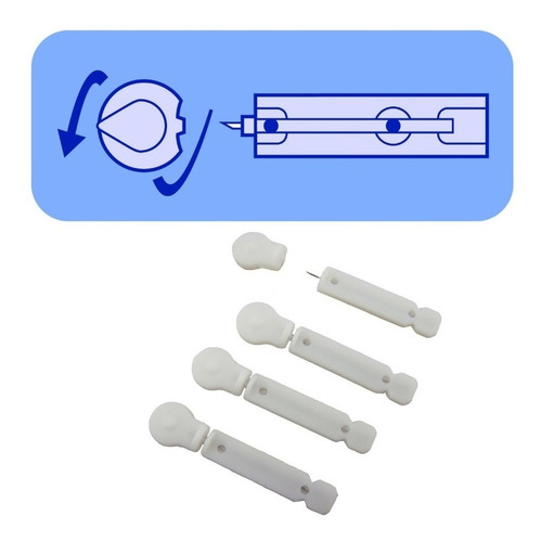 Imagen 3 de 3 de Envio Gatis / 50 Tiras Reactivas Accu Chek Active + Lancetas
