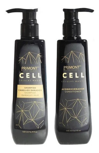 Kit Shampoo + Acondicionador Cell Celulas Madre Primont