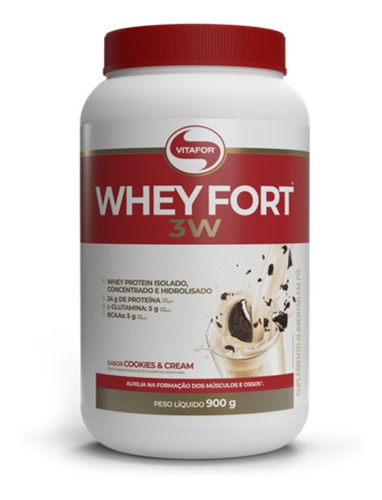 Whey Fort Isolada E Concentrada - Vitafor