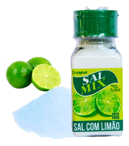 Tempero Sal Com Limão - 2 Unidades - 140g