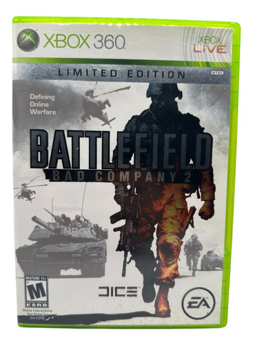 Battlefield Bad Company 2 Limited Edition - Xbox 360 (Reacondicionado)