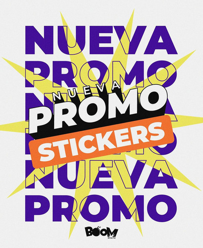 Promo De Stickers, Etiquetas, Calcomanías Autoadhesivo