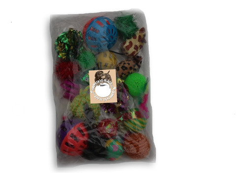 Bolsa De Juguetes Para Gatos Hdp Grab Bag, Surtida, 20 Pi...