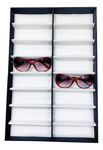 Bandeja De Exhibición De Gafas Estuche De Almacenamiento De