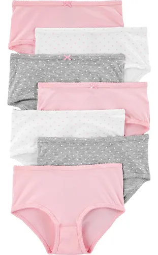 Set X7 Cucos Pantys Ni a De 2 A 8 A os Marca Carter s. Env o gratis