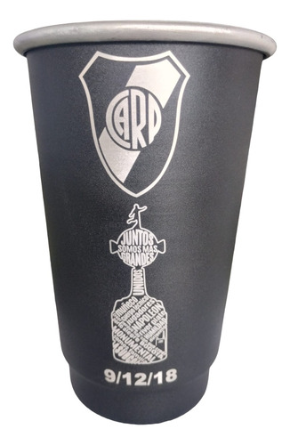 Vasos Jarra Fernetero Argentina Boca River Grabado 1 Litro