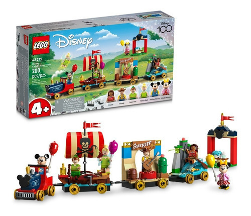 Kit De Construcción Lego Disney Tren De Celebración 43212