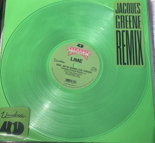 Lime Babe Were Gonna Love Tonight Lp Green Vinyl