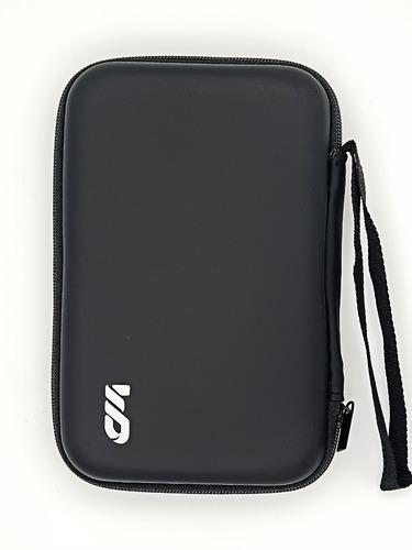Imagen 1 de 4 de Estuche Para Disco Duro Antichoques Externo Portatil - Negro