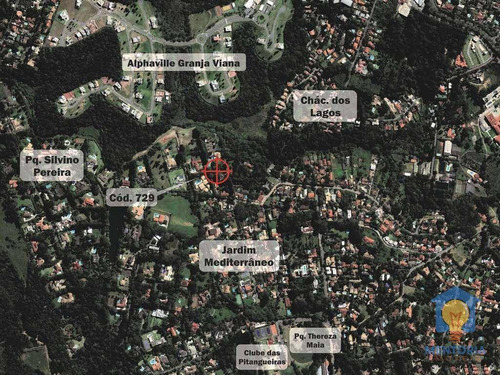 Imagem 2 de 10 de Terreno À Venda, 1.500 M² Por R$ 998.000 - Chácara Eliana - Cotia/sp - Te0040