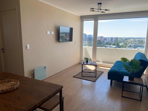 Arriendo Depto Amoblado 3d+2b+e Edificio Centro Chillán