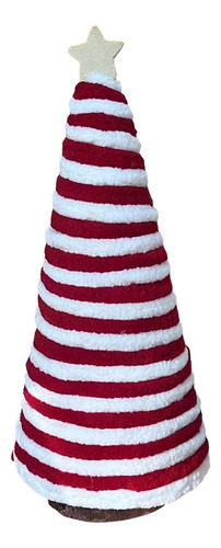 Mini Adorno Para De Navidad, Decoración 7,5 X 21 Cm Rojo