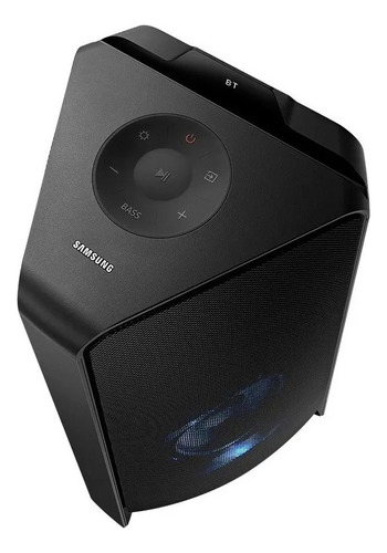 Alto-falante Samsung Giga Party Audio MX-T50 portátil com bluetooth e wifi waterproof preto 220V