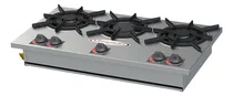 Comprar Fogão cooktop com alimentação gás - Itajobi Fogões 3 bocas cor prateado - 3 queimadores