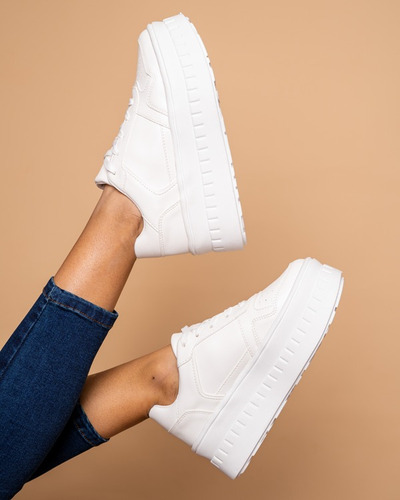 Zapatilla Benetton - Nébula - Blanco