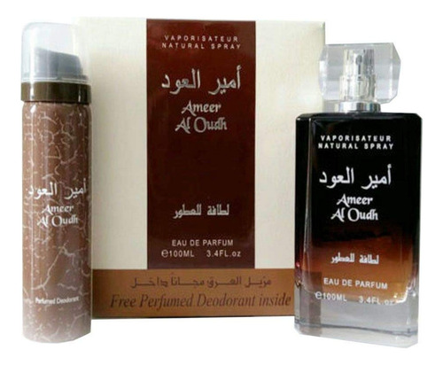 Lattafa Ameer Al Oudh Edp 100ml+deo 50ml Silk Perfumes
