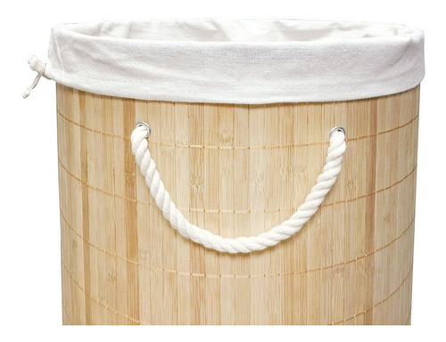 Cesto Para Ropa Sucia Y Lavandería De Bambú Begônia