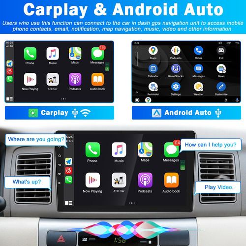 Autoestéreo Android 11 De 9in Para Toyota Corolla