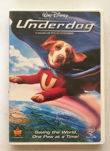 Dvd Original - Supercan / Underdog - Disney (Usado)