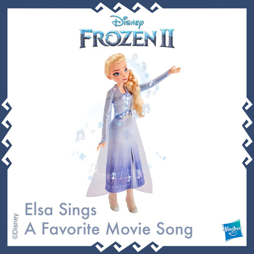 Muñeca Musical Elsa Con Vestido Azul- Disney Frozen 2