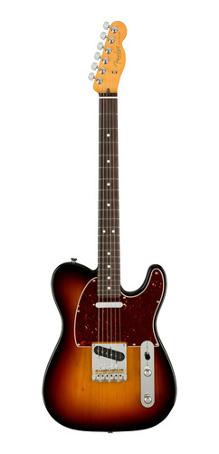 Imagen 1 de 3 de Guitarra eléctrica Fender American Professional II Telecaster de aliso 3-color sunburst brillante con diapasón de palo de rosa