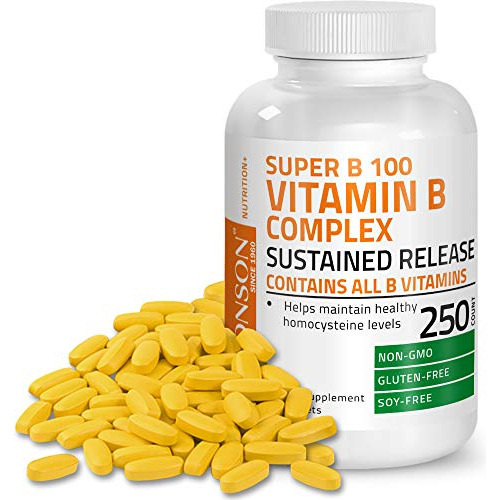 Bronson Vitamina B 100 Complejo Alta Potencia Nfiin