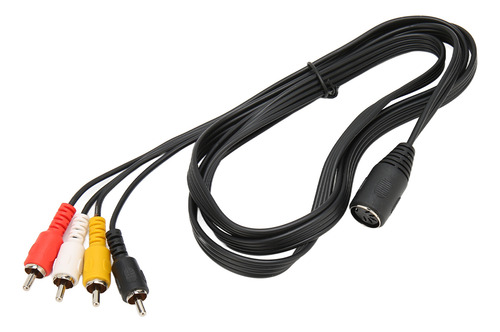 Adaptador De Som Din Fêmea Para 4 Cabos E 5 Pinos Plug And P