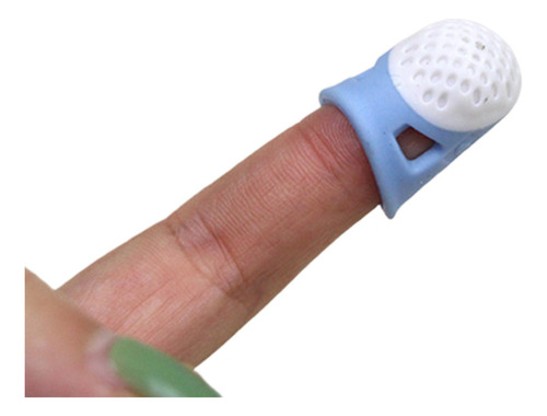 5 Protector De De Dedal De Costura De Silicona Para Acolchar