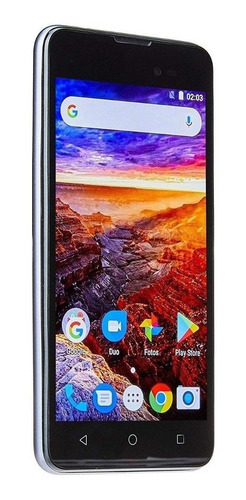 Multilaser MS50L Dual SIM 8 GB Grafite/Preto 1 GB RAM