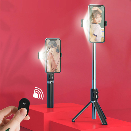 Bluetooth Selfie Stick Trípode Aleación De Aluminio 360