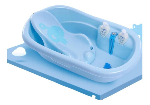 Bañera Tina Para Bebés Con Jabonera Y Dispensador Envio Grat