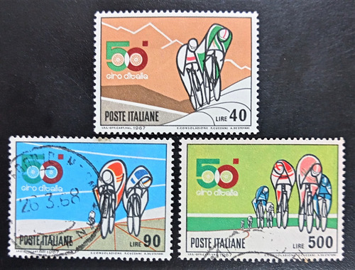 Italia Bicicletas, Serie Sc 958-960 Giro 1967 Usada L18612