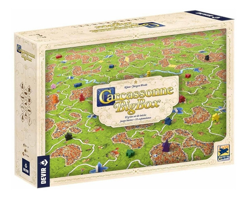 Carcassonne Plus Juego De Mesa