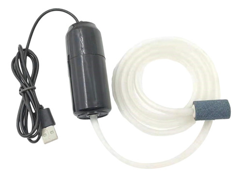 Bomba De Ar De Aquário, Bomba De Aerador, Tubo De Preto