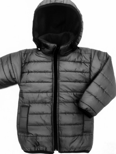 Campera Super Abrigada Colegial Forrada Con Polar + Guata