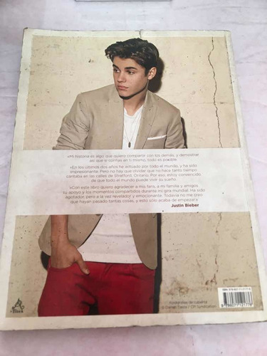 Mi Historia Continúa Justin Bieber Esto Sólo Acaba De Empeza (Usado)