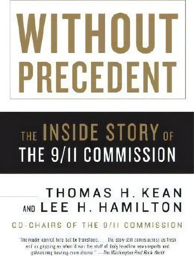Without Precedent, De Thomas H Kean. Editorial Vintage, Tapa Blanda En Inglés