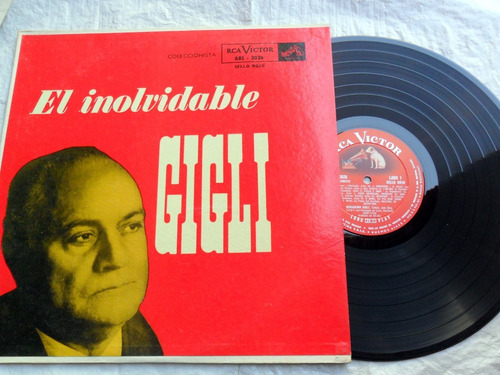 Beniamino Gigli - El Inolvidable Gigli * Lp Nm , Como Nuevo