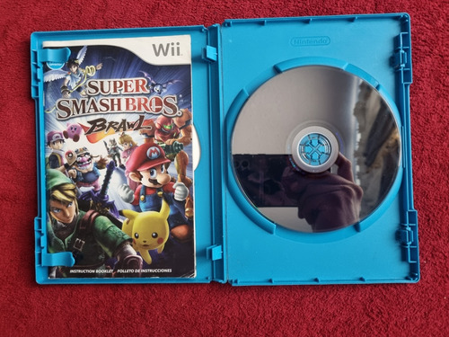 Super Smash Bros Wii U Nintendo Físico Caja Y Manual (Usado)