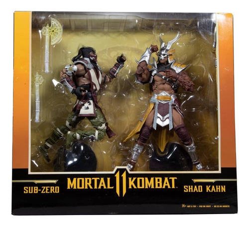 Sub Zero Shao Kahn Mc Farlane Detalles Empaque