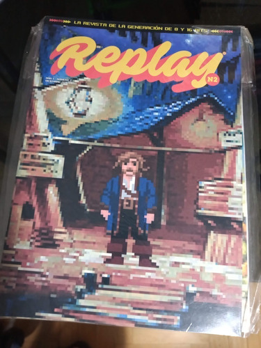 Revista Replay 2 (1era Edicion 2016) - Original Agotada Retr