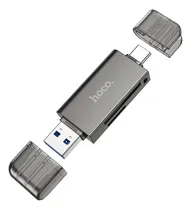 Comprar Lector Usb-c 3.0 De Sd Card + Tf Card Hoco Hb39