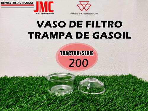 Vaso De Filtro Trampa De Gasoil Mf 200