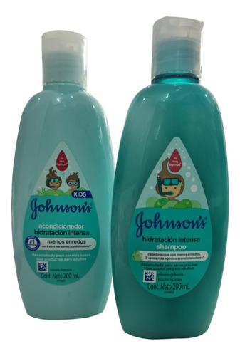 Shampoo Y Acondicionador Hidratación Intensa Johnson's Kids